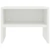 Comodino bianco 40x30x30 cm in materiale ligneo Anteprima dell’immagine prodotto 11