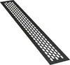 1 x  sossai Aluminium Lüftungsgitter 48 x 6cm in Schwarz Produktbild-Vorschau 1