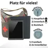 Sunsa Damen Umhängetasche. Hobo Tasche aus Canvas/Leinwand. Produktbild-Vorschau 6