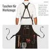 ROUGH SET Büffelleder Grill Koch & Küchen Schürze + Holly Produktbild-Vorschau 3