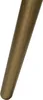 BELIANI Couchtisch Dunkle Esche / Schwarz / Gold MDF runder Produktbild-Vorschau 8