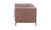 SLF24 - Dreisitzer-Sofa Slender Wood - helllila - Velluto Produktbild-Vorschau 3