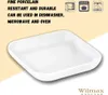 Wilmax Schale 8.5 x 8.5 cm aus Porzellan, Weiß WL-992676/A Produktbild-Vorschau 4