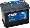 Exide Excell EB620, 62 Ah, 12 V, 540 A, Samochód, Podgląd zdjęcia produktu 1
