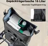 Borsa portapacchi Wiltec nero opaco, borsa portapacchi da Anteprima dell’immagine prodotto 9