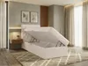 NORDELO Boxspringbett ELEGANTE 90x200 cm AMOR Velvet Creme Produktbild-Vorschau 2