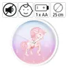 Hama Magical Unicorn Quarzwanduhr Rund Blau Produktbild-Vorschau 3