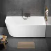Corciano Vorwandbadewanne Pula Rechts 170x80 cm Weiß | Produktbild-Vorschau 8