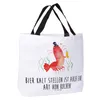 Mr. & Mrs. Panda Tote Bag Hummer Weizen - Weiß - Geschenk, Produktbild-Vorschau 2