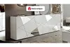 Sideboard mit 4 Türen - Weiß lackiert - CANTIANO Produktbild-Vorschau 10