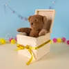 Creative Deco houten kubus vierkante opbergdoos, 16 x 16 x Productafbeelding-voorbeeld 3