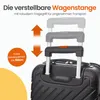 Goliving Handgepäckkoffer mit Rollen – 53x35x23cm – Trolley Produktbild-Vorschau 3