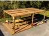 Pergola Thermauvent - Bois thermochauffé - Ventelles Voir les images du produit 2