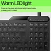 HP 400 Kabelgebundene Tastatur mit Hintergrundbeleuchtung, Produktbild-Vorschau 3