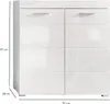 Trendteam Garderobe Amanda, Weiß, 97 x 91 x 38 cm, Produktbild-Vorschau 2