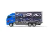 KIK - TIR-Transporter + Polizeiwagen aus Metall Produktbild-Vorschau 4