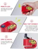 Bremsscheibenschloss Alarm Rot Alarm Disc Lock mit 1,2m Produktbild-Vorschau 4