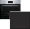 BOSCH Backofen Teleskopauszug + PKM Flex-Induktionskochfeld Produktbild-Vorschau 2