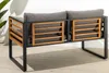 riess-ambiente Outdoor Garten-Sitzgruppe PURE grau natur Produktbild-Vorschau 6