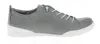 A side view of a gray sneaker with a white sole. Produktbild-Vorschau