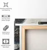 ARTHUB® Leinwandbild 60x120 cm, Abstract Black | Produktbild-Vorschau 5