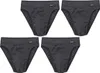 4  Ammann Slips ohne Eingriff, Unterhosen, anthrazit  Neu, Produktbild-Vorschau 1