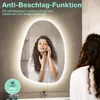 GIMBELEN Asymmetrischer Badezimmerspiegel mit Beleuchtung Produktbild-Vorschau 9