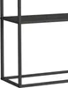 DanDiBo Konsolentisch Metall Schwarz Schmal mit 2 Ebenen Produktbild-Vorschau 5