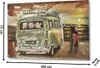 Kobolo Wandbild Wanddeko Metallbild 3D-Bild - Sunset Bully Produktbild-Vorschau 3