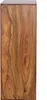 WOHNLING Standregal Massivholz Sheesham 82 cm hoch 4 Böden Produktbild-Vorschau 3