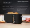 Balter Toaster 4 Scheiben, Edelstahl, Langschlitztoaster Produktbild-Vorschau 4