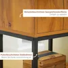 HOMCOM Konsolentisch, Flurtisch mit Schrank, Sofatisch im Produktbild-Vorschau 5