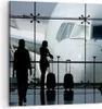 Bild auf Leinwand - Leinwandbild - Flugzeug Flughafen Produktbild-Vorschau 1