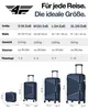 Set di valigie rigide 4FLY, 4 pezzi (S/M/L/XL) – con Anteprima dell’immagine prodotto 11