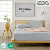 Buymax Topper Spannbettlaken Jersey Spannbetttuch 100% Produktbild-Vorschau 2