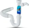 LOBENSWERK Siphon für Küchenspüle mit flexiblem Produktbild-Vorschau 1
