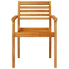 The Living Store Gartenstühle 6 Stk. 59x55x85 cm Massivholz Produktbild-Vorschau 6