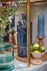 Guan Flasche Glas blau - h40xd15cm Produktbild-Vorschau 10