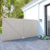 vidaXL Składany wentylator tarasowy kremowy 400×200 cm - Podgląd zdjęcia produktu 11