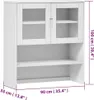 vidaXL Blat wysoki MOLDE biały 90x35x100 cm lite drewno Podgląd zdjęcia produktu 9