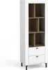 Regal Mossa Mo4 Bücherregal 60X194X40 Cm Mit 2 Schubladen Produktbild-Vorschau 1