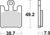 TRW-Lucas Bremsbelag MCB 742 Bremsbelag MCB 742 SV Produktbild-Vorschau 7