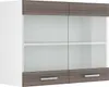 Küchenglasschrank Vicco R-Line Edelgrau 80 cm, Model 29754 Produktbild-Vorschau 1