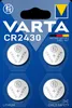 Varta Batterie Knopfzelle CR2430 3V 290mAh Lithium, 4St. Produktbild-Vorschau 2