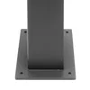 Close-up of the base of a dark gray charging station for electric vehicles. Náhled obrázku produktu