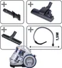 Dirt Devil aspirapolvere senza sacco DD2501 850W filtro Anteprima dell’immagine prodotto 4