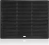 A black cast iron grill plate with horizontal ridges. Anteprima dell’immagine prodotto