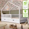 Crazy Pine Lit cabane avec tiroirs 190x100 cm - Lit Voir les images du produit 4