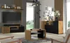 A modern living room with a TV stand, coffee table, and sideboard. Podgląd zdjęcia produktu