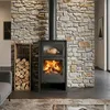 Kaminofen Victoria Regina F mit Backfach + ext. Zuluft Produktbild-Vorschau 3